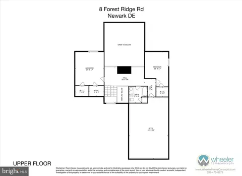 Floorplan - 8 Forest Rdg, Newark, DE 19711 photo 2 of 3