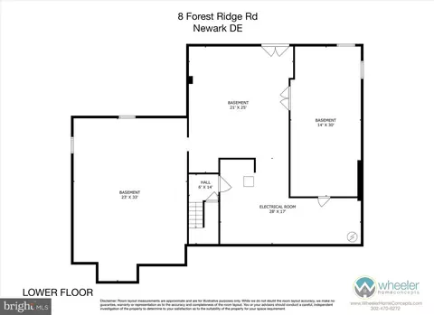 Floorplan - 8 Forest Rdg, Newark, DE 19711 photo 3 of 3