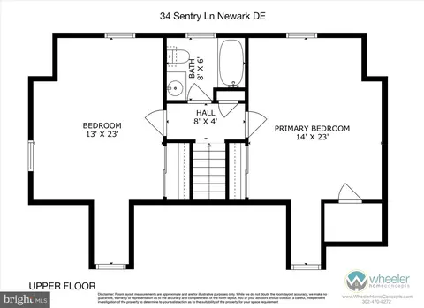 Floorplan - 34 Sentry Ln, Newark, DE 19711 photo 2 of 3