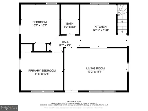 Floorplan - 1515 2nd Ave, Wilmington, DE 19805 photo 2 of 4
