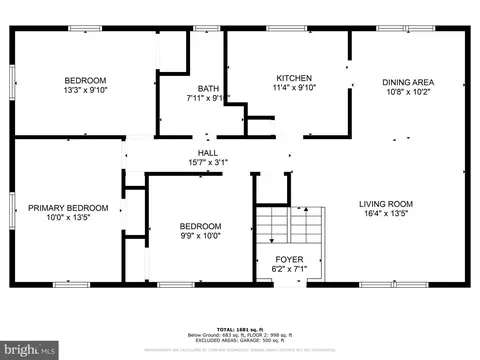 Floorplan - 30 Edinburgh Dr, New Castle, DE 19720 photo 1 of 3