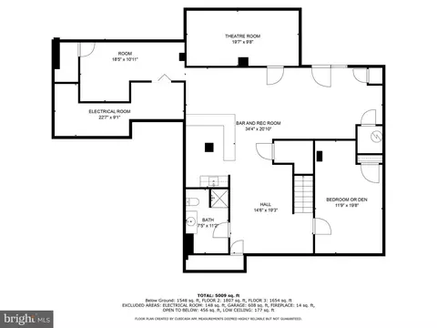 Floorplan - 805 Lowell Dr, Bear, DE 19701 photo 3 of 3