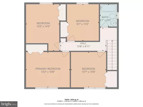 Floorplan - 3 Cornwall Dr, Newark, DE 19711 photo 2 of 3