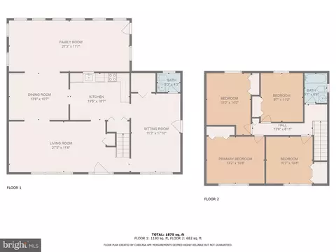 Floorplan - 3 Cornwall Dr, Newark, DE 19711 photo 3 of 3
