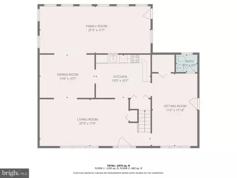 Floorplan - 3 Cornwall Dr, Newark, DE 19711 photo 1 of 3