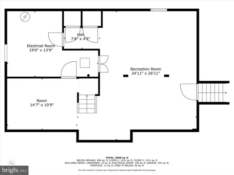 Floorplan - 209 E Dickerson Ln, Middletown, DE 19709 photo 1 of 3