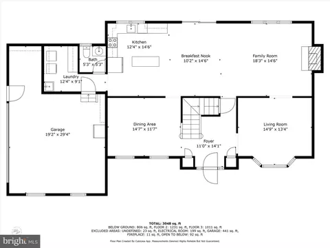 Floorplan - 209 E Dickerson Ln, Middletown, DE 19709 photo 2 of 3