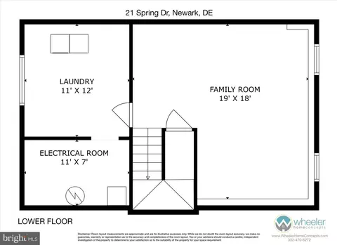 Floorplan - 21 Spring Dr, Newark, DE 19702 photo 3 of 3