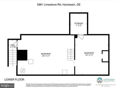 Floorplan - 5961 Limestone Rd, Hockessin, DE 19707 photo 3 of 3