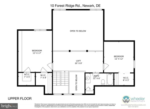 Floorplan - 10 Forest Rdg, Newark, DE 19711 photo 2 of 3
