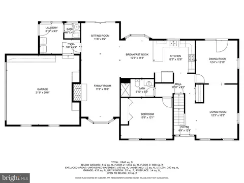 Floorplan - 1003 White Birch Dr, Newark, DE 19713 photo 1 of 3