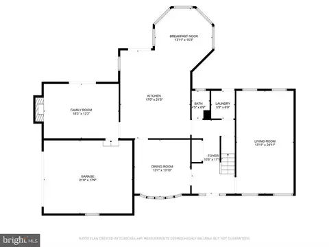 Floorplan - 115 E Sutton Pl, Wilmington, DE 19810 photo 3 of 3