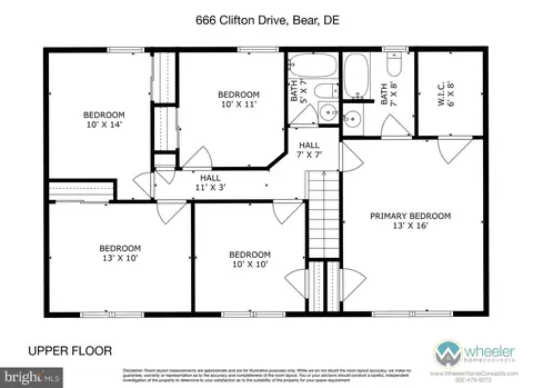Floorplan - 666 Clifton Dr, Bear, DE 19701 photo 2 of 2