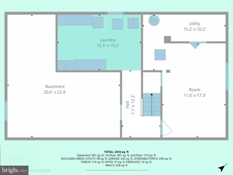 Floorplan - 902 Clydesdale Dr, Bear, DE 19701 photo 3 of 4