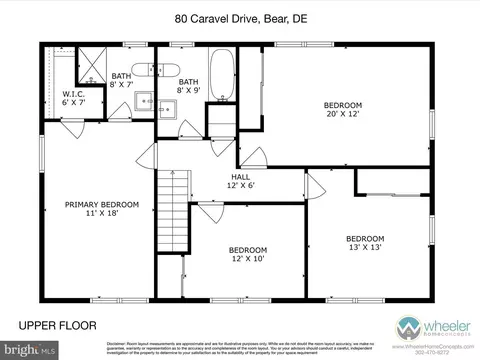 Floorplan - 80 Caravel Dr, Bear, DE 19701 photo 2 of 2