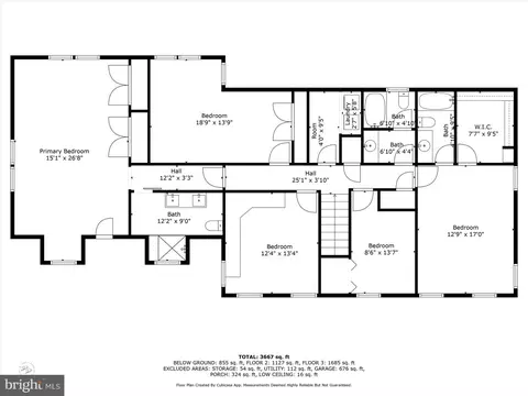 Floorplan - 165 Countryside Ln, Bear, DE 19701 photo 1 of 4
