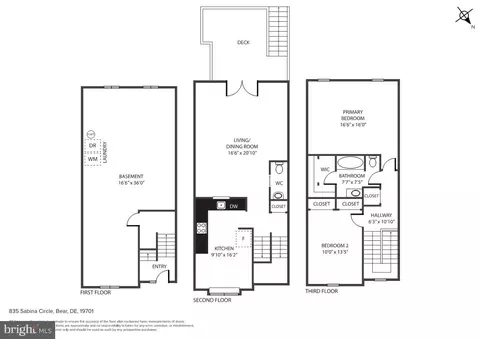 Floorplan - 835 Sabina Cir, Bear, DE 19701 photo 1 of 1
