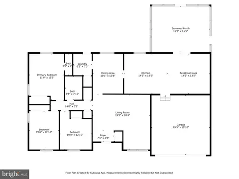 Floorplan - 115 Pigeon Run Dr, Bear, DE 19701 photo 1 of 1