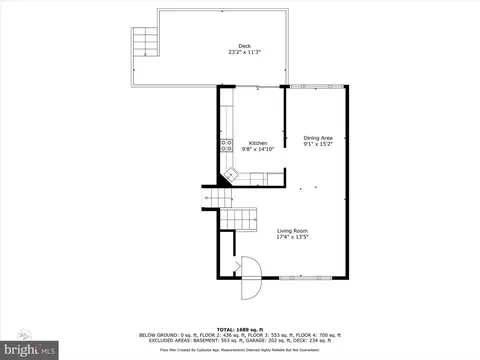Floorplan - 124 Timberline Dr, Newark, DE 19711 photo 2 of 4