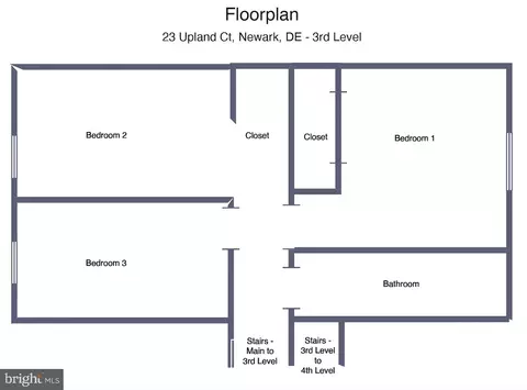 Floorplan - 23 Upland Ct, Newark, DE 19713 photo 3 of 4