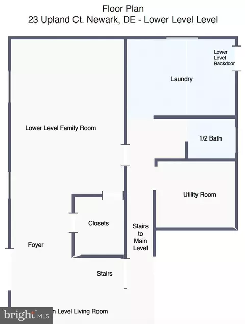 Floorplan - 23 Upland Ct, Newark, DE 19713 photo 1 of 4