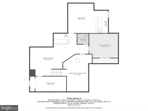 Floorplan - 330 Joy Ct, Bear, DE 19701 photo 3 of 4