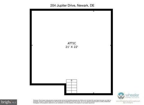 Floorplan - 204 Jupiter Rd, Newark, DE 19711 photo 5 of 5