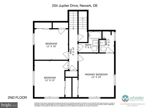 Floorplan - 204 Jupiter Rd, Newark, DE 19711 photo 2 of 5