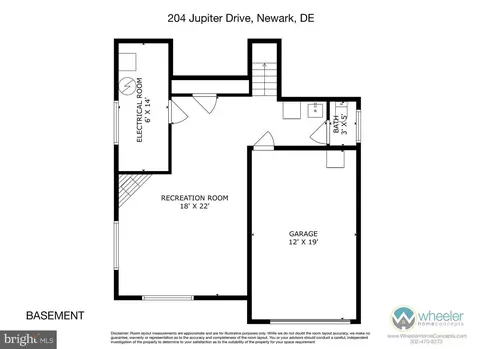 Floorplan - 204 Jupiter Rd, Newark, DE 19711 photo 3 of 5