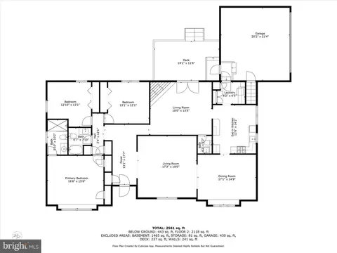 Floorplan - 2603 Ebright Rd, Wilmington, DE 19810 photo 1 of 2