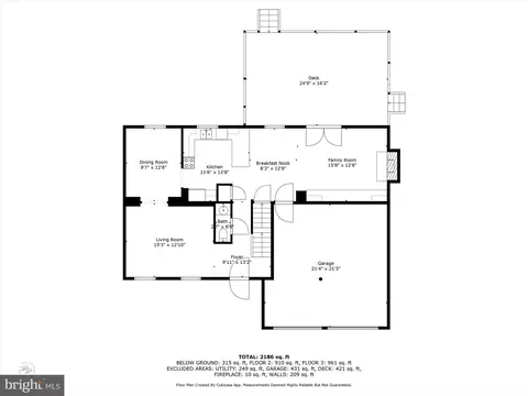 Floorplan - 154 Bartley Dr, Newark, DE 19702 photo 2 of 4
