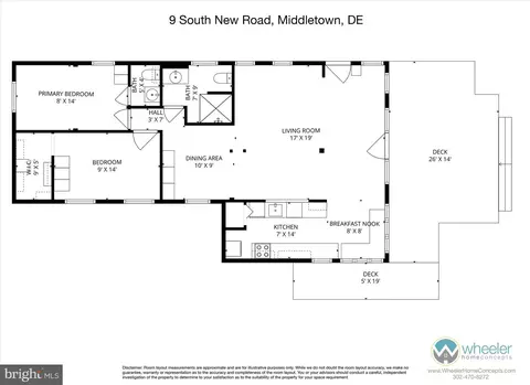 Floorplan - 9 S New Rd, Middletown, DE 19709 photo 1 of 1
