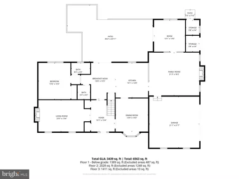 Floorplan - 3 Ashleaf Ct, Hockessin, DE 19707 photo 2 of 2