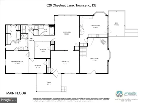Floorplan - 520 Chestnut Ln, Townsend, DE 19734 photo 2 of 2