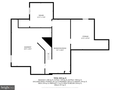 Floorplan - 204 Pebblecreek Pl, Bear, DE 19701 photo 1 of 3