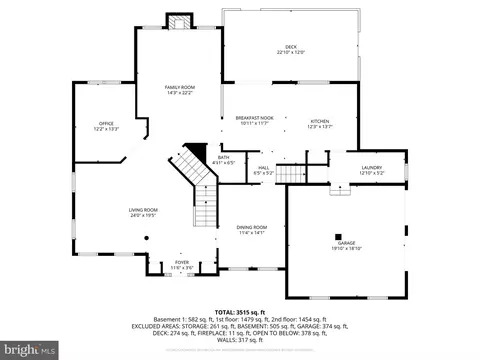 Floorplan - 204 Pebblecreek Pl, Bear, DE 19701 photo 2 of 3