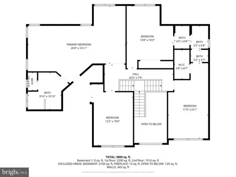 Floorplan - 613 Garron Point Pass, Bear, DE 19701 photo 3 of 4