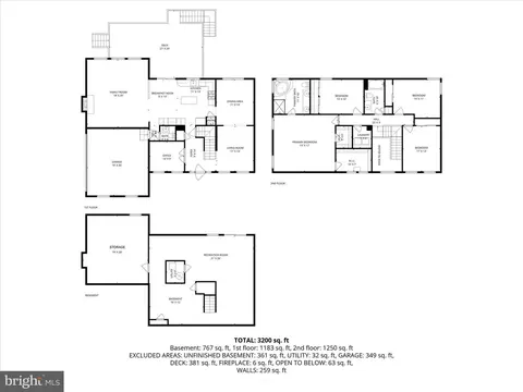 Floorplan - 6 Killens Pond Ct, Newark, DE 19711 photo 4 of 4