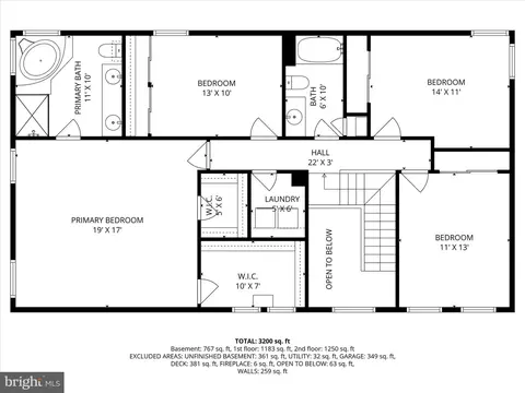 Floorplan - 6 Killens Pond Ct, Newark, DE 19711 photo 3 of 4