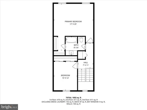 Floorplan - 250 Palermo Dr, Bear, DE 19701 photo 2 of 4