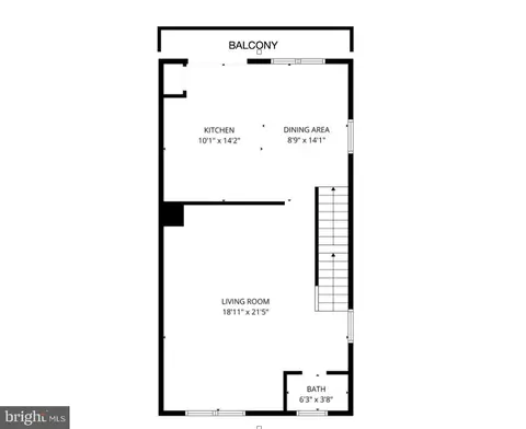 Floorplan - 1237 Parish Ave, Claymont, DE 19703 photo 2 of 3