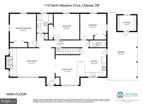 Floorplan - 110 N Meadow Dr, Townsend, DE 19734 photo 2 of 2