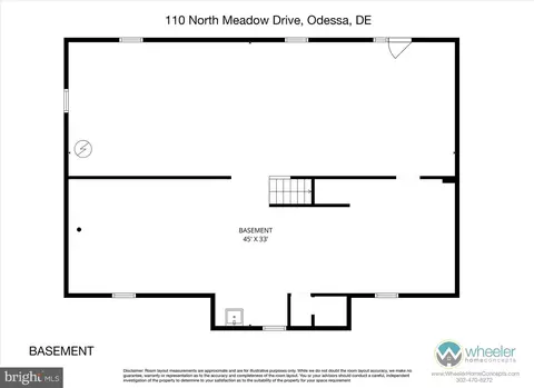 Floorplan - 110 N Meadow Dr, Townsend, DE 19734 photo 1 of 2