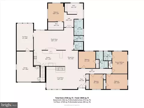 Floorplan - 129 Cambridge Dr, Wilmington, DE 19803 photo 2 of 2