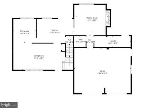 Floorplan - 3 W Bynum Ct, Bear, DE 19701 photo 1 of 4