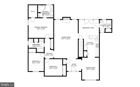 Floorplan - 107 Megan Dr, Bear, DE 19701 photo 1 of 1