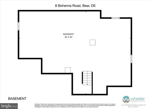 Floorplan - 8 Bohemia, Bear, DE 19701 photo 1 of 3