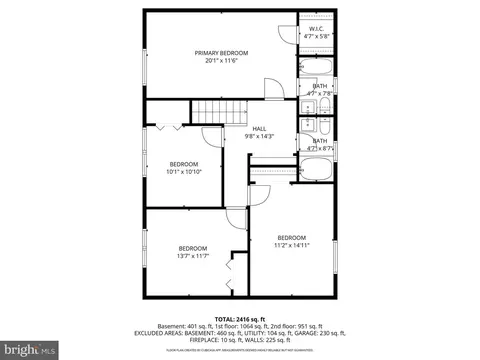 Floorplan - 2 Rossiter Cir, Newark, DE 19702 photo 3 of 4