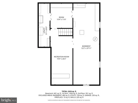 Floorplan - 2 Rossiter Cir, Newark, DE 19702 photo 1 of 4