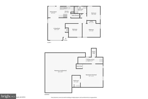 Floorplan - 120 E Rutherford, Newark, DE 19713 photo 1 of 1